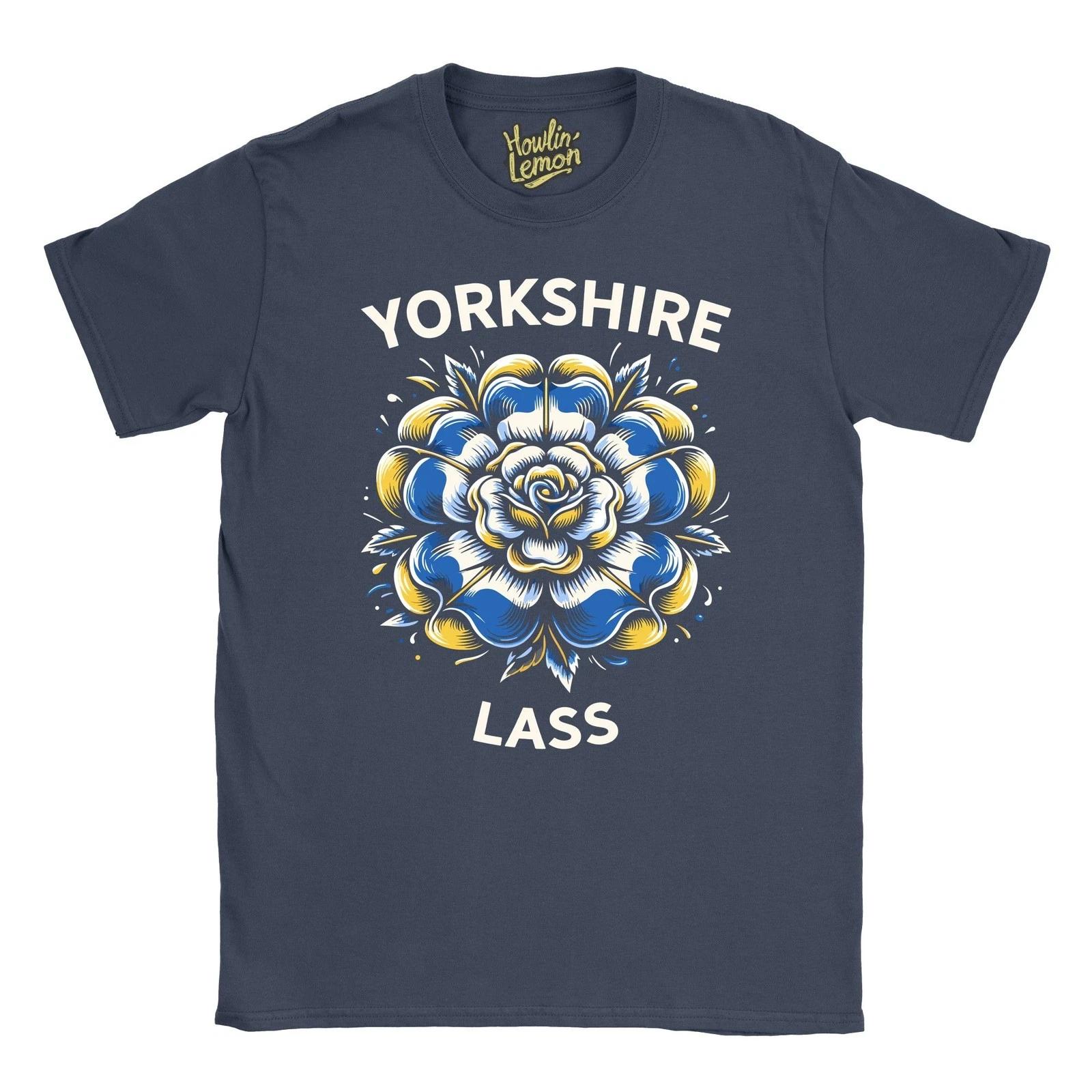 

Yorkshire Lass T shirt | Yorkshire and Proud | Gift for Birthday Christmas 3XL