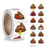 Stickers 500 Pcsroll  Face Encouragement Reward Sticker Children Toy Decoration Sticker Label