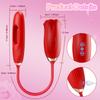 Penetration Vagina Vibrator Tongue Licking Nipple Stimulator Vibrator Massager Masturbation Tools Women Sex Toys Sex Machine