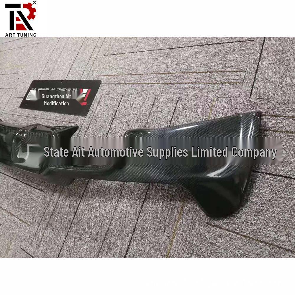 3D Carbon Fiber Rear Spoiler Lip for BMW 4 Series (F32/F33/F36) Modification
