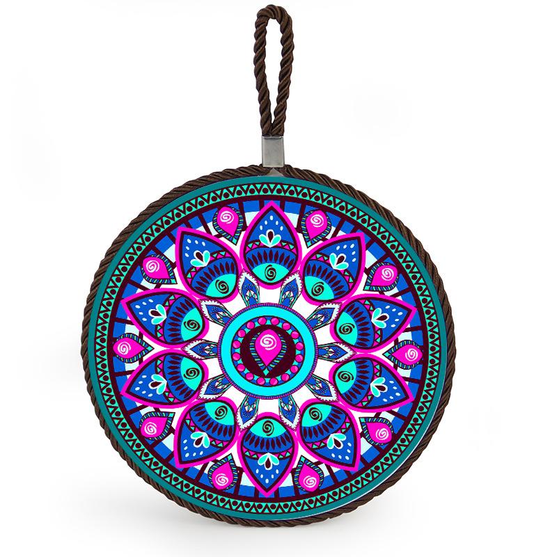 New Chinese Style Daily Dining Placemat Coaster Casserole Bowl Tableware Mat for Kitchen