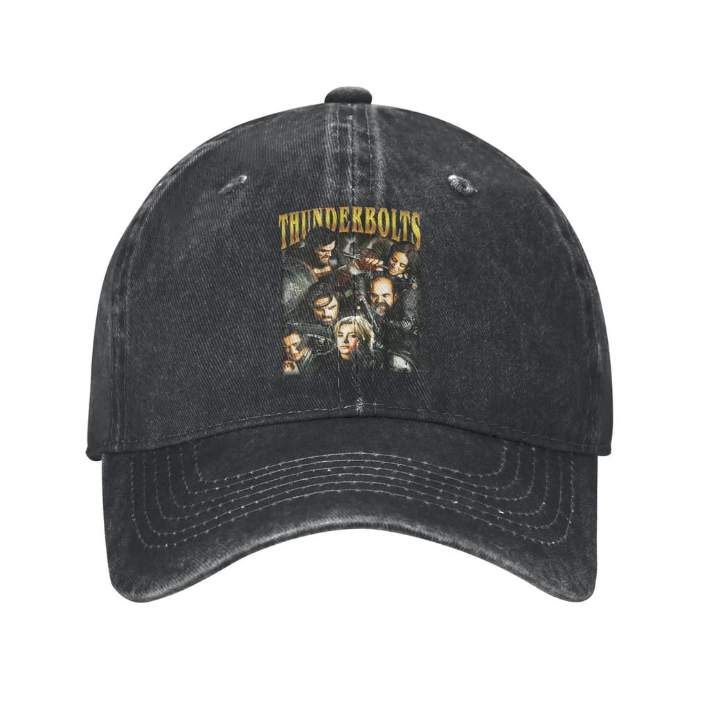 Athunderbolts Vintage Not Giving Up Men Women Baseball Cap Distressed Denim Caps Hat Vintage Summer Adjustable Snapback Hat