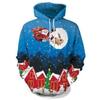 Spring Autumn Christmas Decoration Collection Graphic Hoodies Men 3D Merry Christmas Printing Hoodie Sweatshirts Funny Pullovers