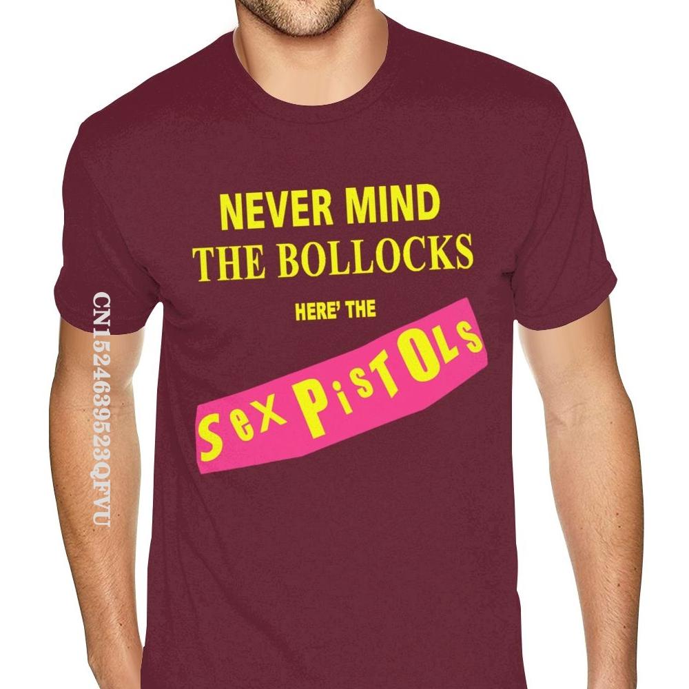 Classic Sex Pistols Never Mind The Bollocks Tee Shirt Men Streetwear Fashion Custom Oversized Anime Tshirt Men