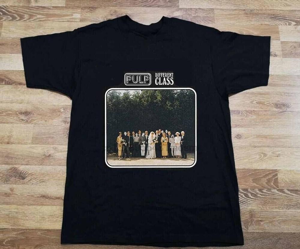 Retro Different Class Pulp Band Shirt Black Unisex Short Sleeve S-5XL ND787 Unisex T-Shirt S
