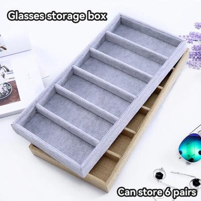 Haushaltsbrillen-Displaybox, Sonnenbrillenbox, Sonnenbrillen-Aufbewahrungsbox, Sonnenbrillenetui, Brillenetui