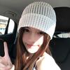 Soft Pullover Hat Cotton Hollow-out Cap Creative Beanie Hat  Streetwear
