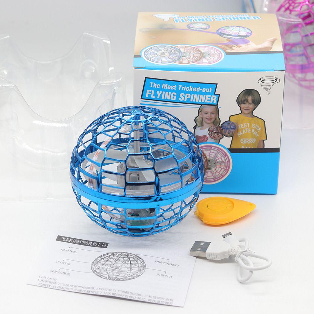 Pro Spinner Flynova Endless Tricks Flying Toys Hand Operated Drones Kids Gift