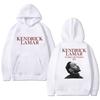 Rapper Kendrick Lamar Tour 2025 New In Vintage Printed Hoodies Unisex Punk Hip Hop Streetwear Men Women Fleece White Sweatshirt