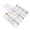 72 Colors Acrylic Paint Markers Set Smooth Vibrant Drawing Paint Pens for Rock Painting Ceramic Glass Wood Fabric