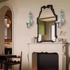 Distressed  Wall Candle Holder Vintage Taper Candle Wall Decor For Living Room Home Crafts Supplies Home Decorations