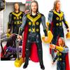 Avengers Duża Figurka Thor 30Cm Dźwięk Światło Interaktywna Młot Bohater