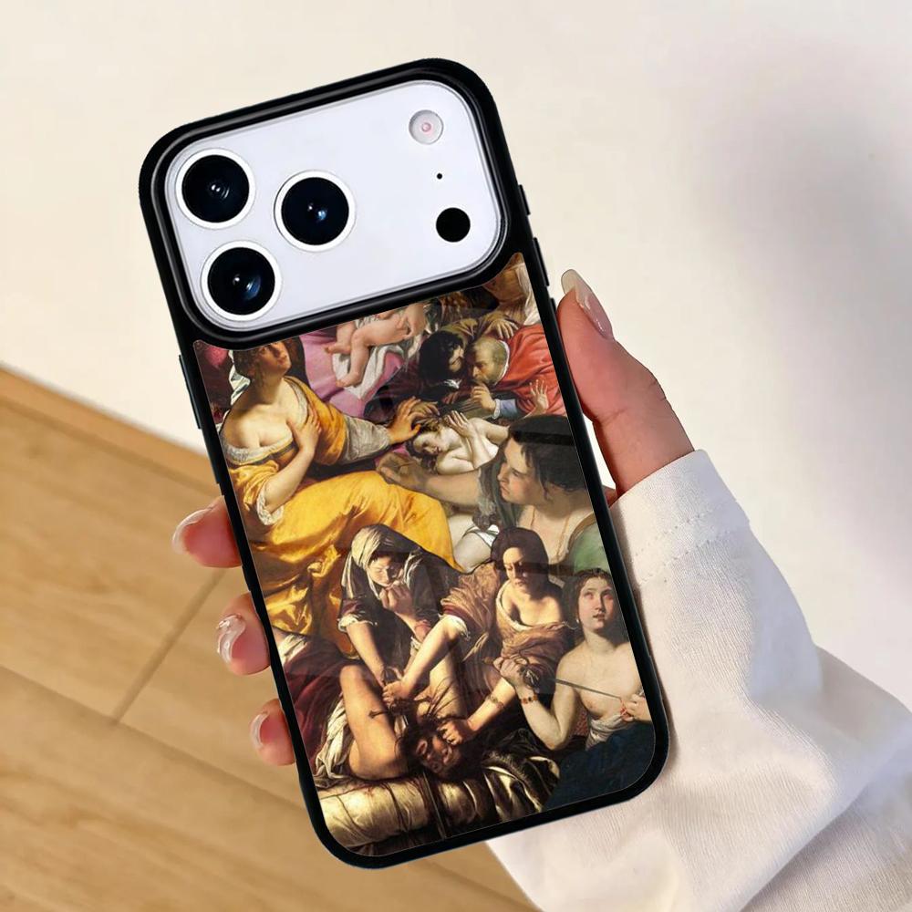 Caravaggio Paintings Mobile Phone Case for IPhone 17 AIR 16pro Max 15 14 13 12 11 Bumper Cover
