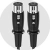 Professional 3Pin Microphone Cable Female to Female For Studio Recording Live Sound Equipment Microphone Accessories