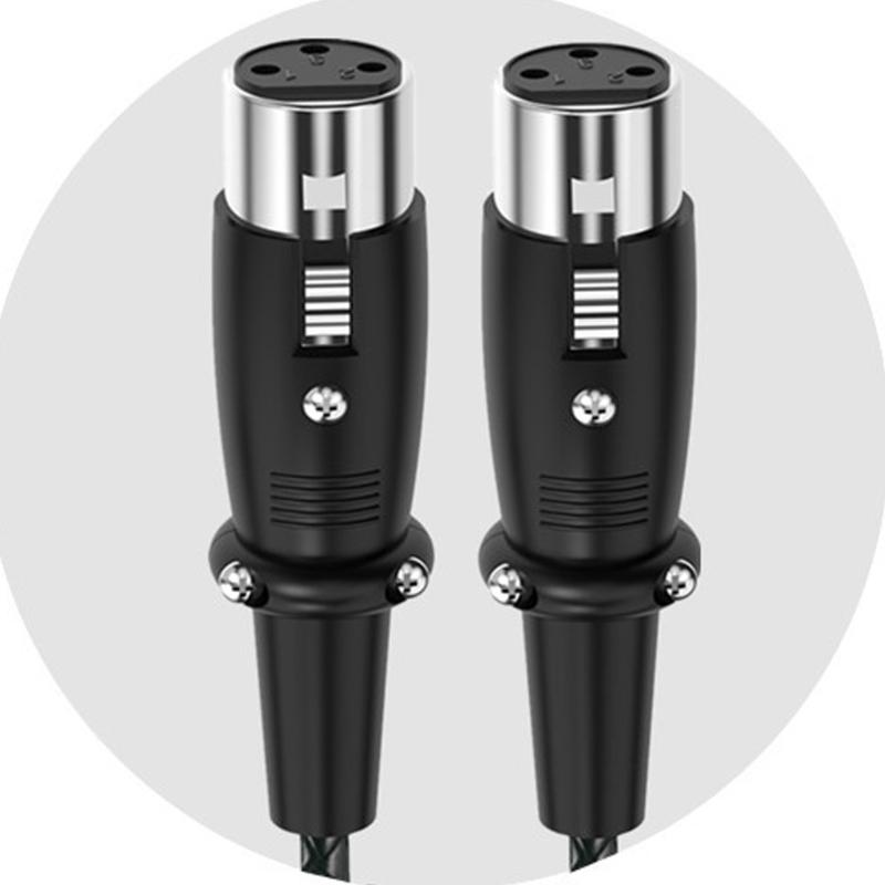 Professional 3Pin Microphone Cable Female to Female For Studio Recording Live Sound Equipment Microphone Accessories