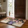 JJunjou Romantica Anime Floor Mat Soft Flannel Absorbent Mat Non-Slip Rug Home Bedroom Bathroom