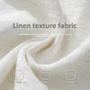 New long-sleeved shirt for men, spring style, textured slightly wrinkled linen feel shirt, simple drapey jacket