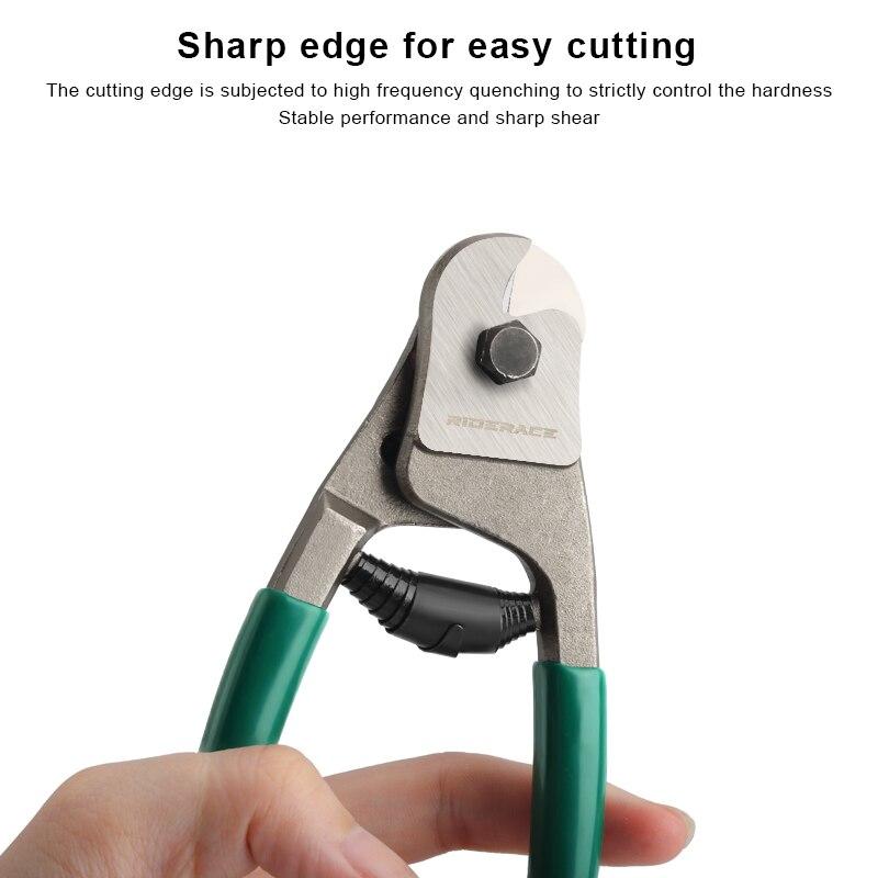 Bike Brake Shift Wire Cable Cutter Bicycle Spoke Cutting Pliers Stainless Steel Professional Wire Nipper Breaker MTB Repair Tool