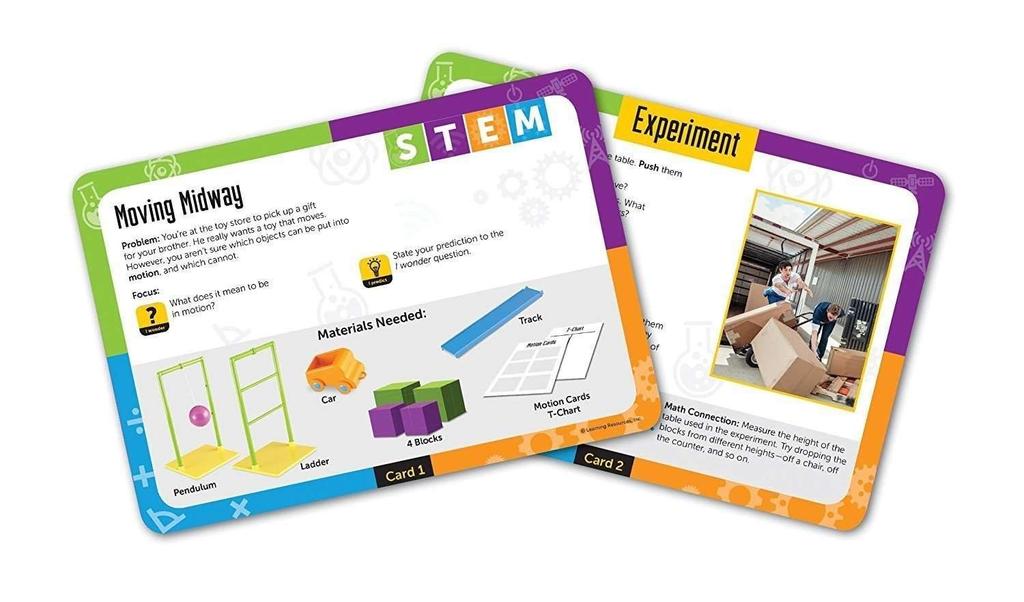 Learning Resources STEM Series Experiment! Mechanisms of Movement and Force LNR2822