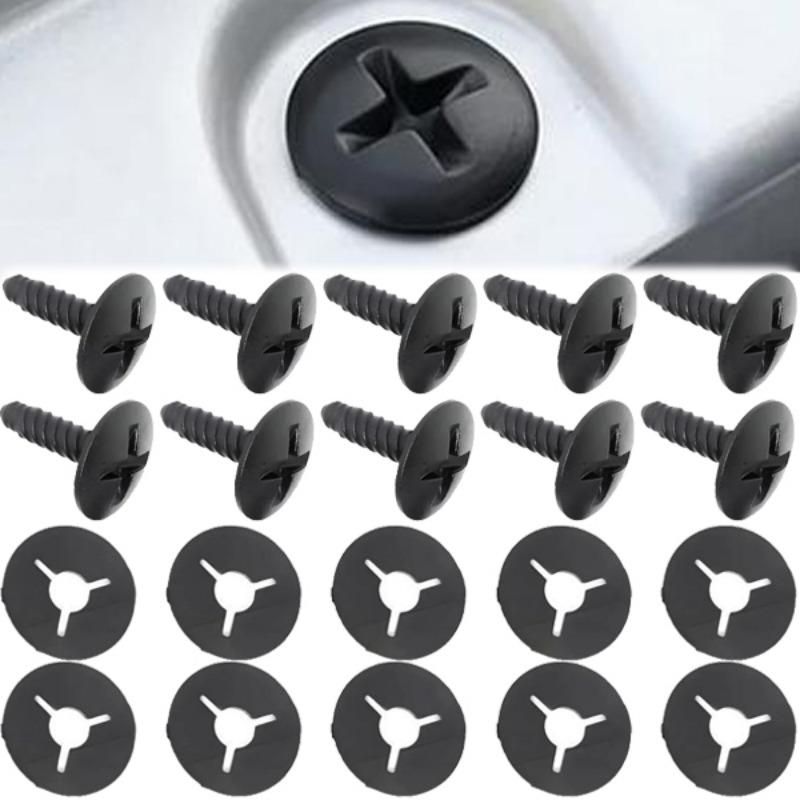 Screw Fixing Rivets Car Headlight Engine Battery Cover Mount Screws Grille Slam Panel Fastener for VW T5 Transporter 7H0915450