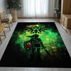 Retro Z-Zelda Cartoon Link Games Living Room Non-Slip Area Rug Soft Carpet for Bedroom Kids Playroom Sofa,Home Decor Doormat