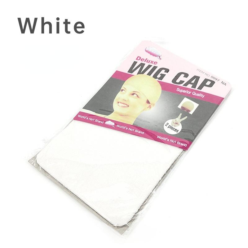 6Pieces (3Packs) Wig Cap Fashion Stretchable Navel Hair Net 2Pcs/Pack Stocking Wig Caps Free Size Nylon Mesh Wave Cap