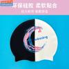 New Fashion Printed Swim Caps For Women Silicone Waterproof Swimming Caps Large Long Hair Swimming Cap Swimming Pool Accessories