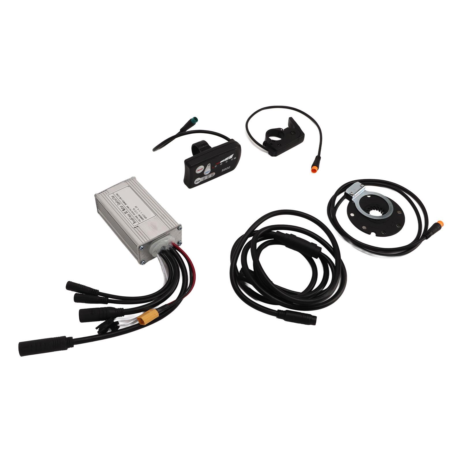 

3-режимний контролер синусоїдальної хвилі Контролер безщіткового двигуна Дисплей S800 Дросельна ручка великого пальця Допомога живлення