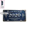 Vintage City Scenery Year Letter Slogan License Plate Metal Tin Sign Retro Wall Decor For Bar Cafe Home Garden