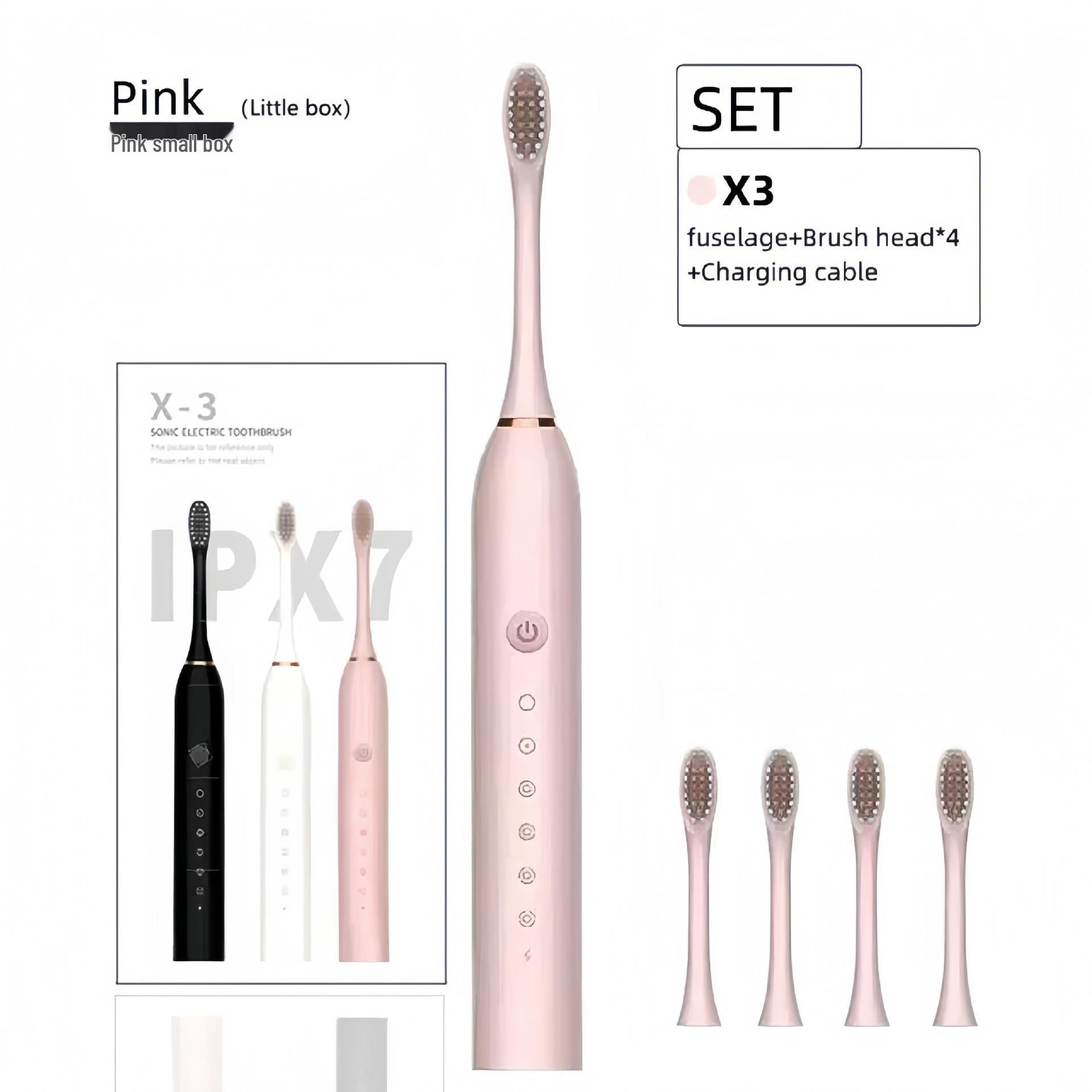 

Universal Sonic Electric Toothbrush with Soft Bristles for Adults & Children