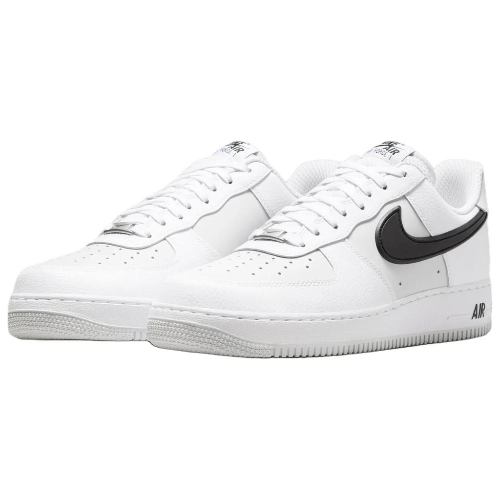 Scarpe da Ginnastica da Uomo Nike Air Force 1 Low '07 LV8 Bianco Polvere di Fotone Nero Bianco/Polvere di Fotone/Nero