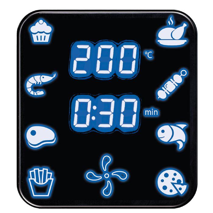 Friteuse - MPM - MFR-06 - 1500 W - 4.8 Litres - Acier Inoxydable - Noir