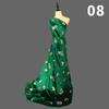 Chinese Style Peony Flower Butterfly Embroidered Fabric High-grade Soft Satin Fabric For Diy Sewing Dress Cheongsam Hanfu Cloth