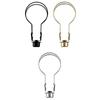 Durable Harp Includes Light Bulb Clip Supporting Iron Lamp Shade Cap Finial Top Holder Adapter Lamp Decoration
