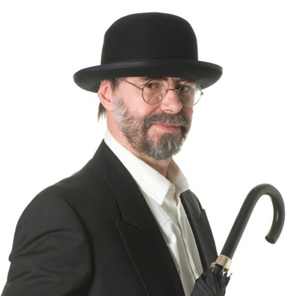 Felt Magician Hat Wide Edge Gentleman Hat New Top Hat Autumn and Winter