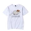 Rat Cartoon Graphic Men Tshirt Casual Clothing Short Sleeve T-shirt Japanese Style Oversized T Shirt Homme Women Men's Clothing