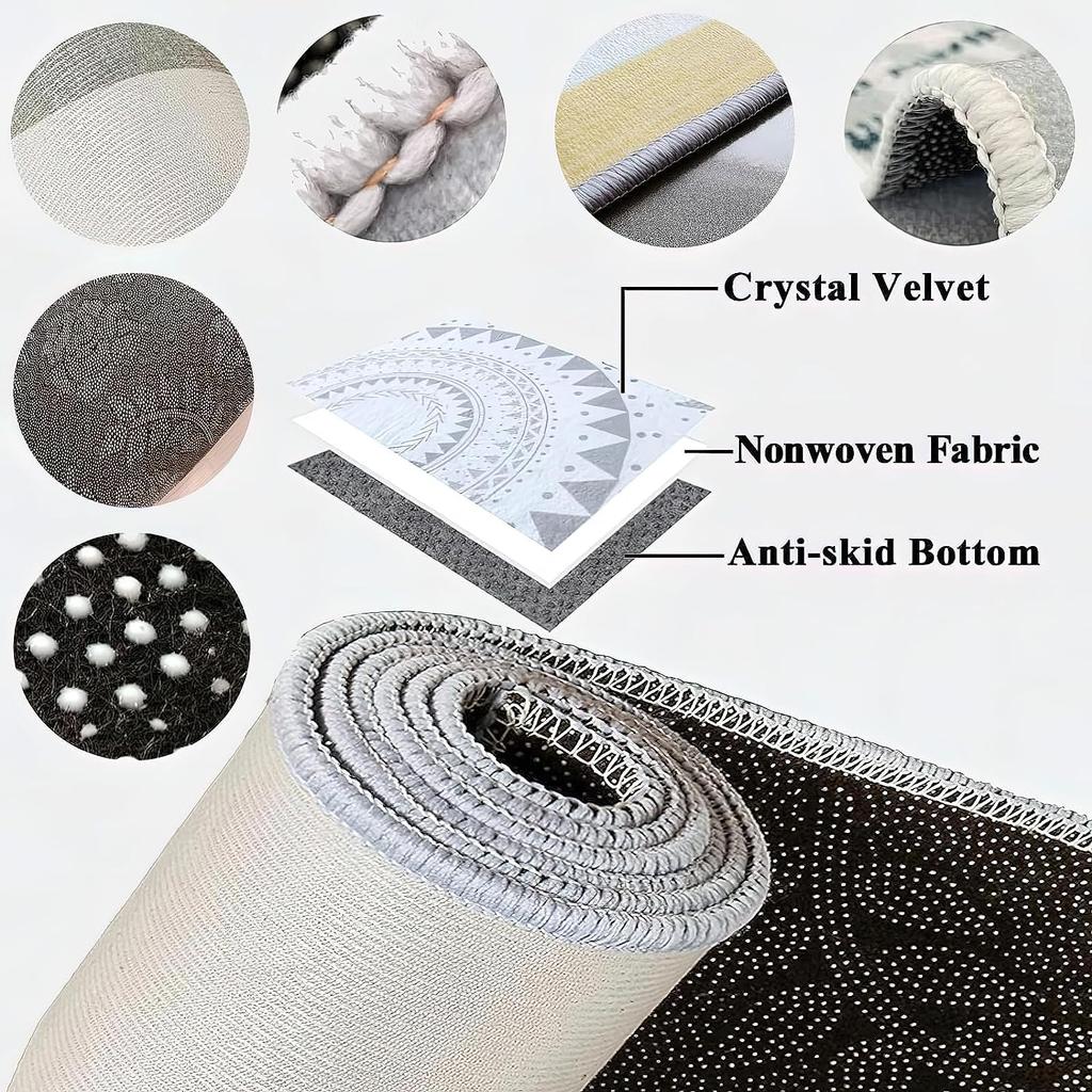 Outdoor Rugs for Garden Patio Waterproof Indoor Outdoor Area Carpet Mat for Camper Balcony Backyard Deck Home Decoration