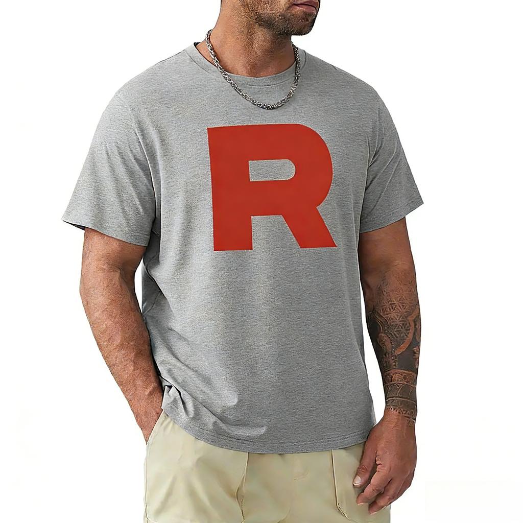 Animation and comics Logo Printed TShirt Summer Mens and Womens Plus Size Harajuku Trend Loose Casual Short Sleeve Top