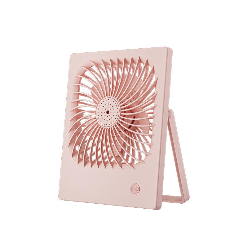 

USB Rechargeable Desk Fan with Extended Battery and Air Circulation Brushless Motor - High Power Plug-in Version