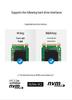 PCIe to M.2 NVMe Expansion Card: 64Gbps High-Speed Transmission, Compatible with 2230/2242/2260