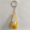 Lovely Kitten Keyring Creative Car Key Chain Pet Keychain Pendant Bag Charm Cartoon Cats Keychain Hanging Ornament