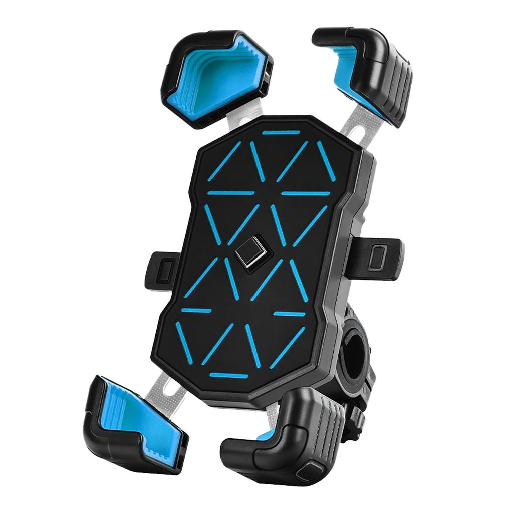 Bike Phone Holder Anti Shake Lightweight Multifunctional Navigation Cell Phone Clamp for s Mountain Bikes