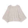 Autumn New Women's Clothing French Laziness Minimalist Wide Sleeve round Neck Vacation Style Casual Sweater 5536021