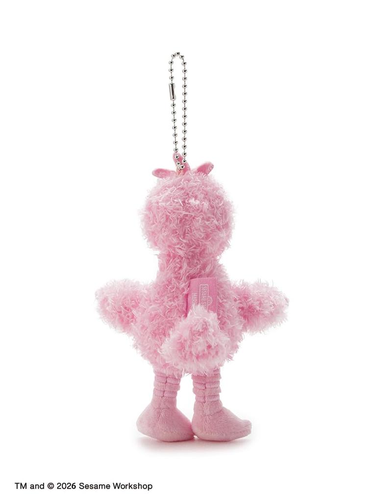 Straßen-Bibo Rosa Plüsch-Anhänger SSMULG263011 Unisex Erwachsene PNK Einheitsgröße [Sesamstraße Markt]