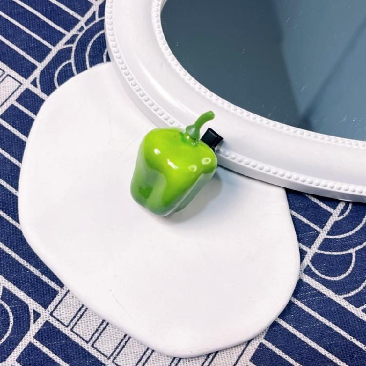 Unique And Practical Resin Hair Clip Shaped Like Fruits And Vegetables Hairpin Suitable For Girls' Everyday Styling