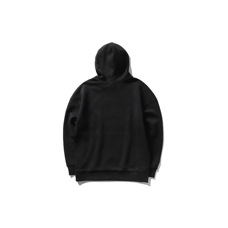 Li Ning Pullover Hoodie Long Sleeve Men Hoodies Black AWDP759-2