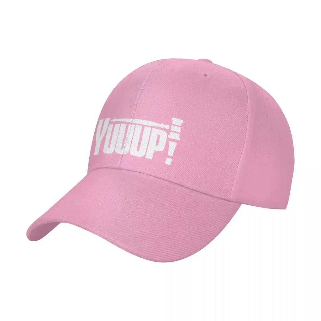 Yuuup! Popular Auctioneer Saying with Auction Hammer Baseball Cap Christmas Hat Golf Cap Hat Beach Men's Caps Women's