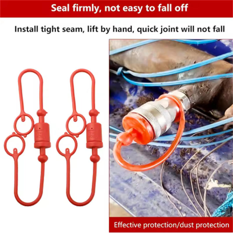 Plastic Dust Cap for Automotive Quick Connector Protective Cover for Air Water Oil Line Fitting Anti Dust Anti Rust Protection