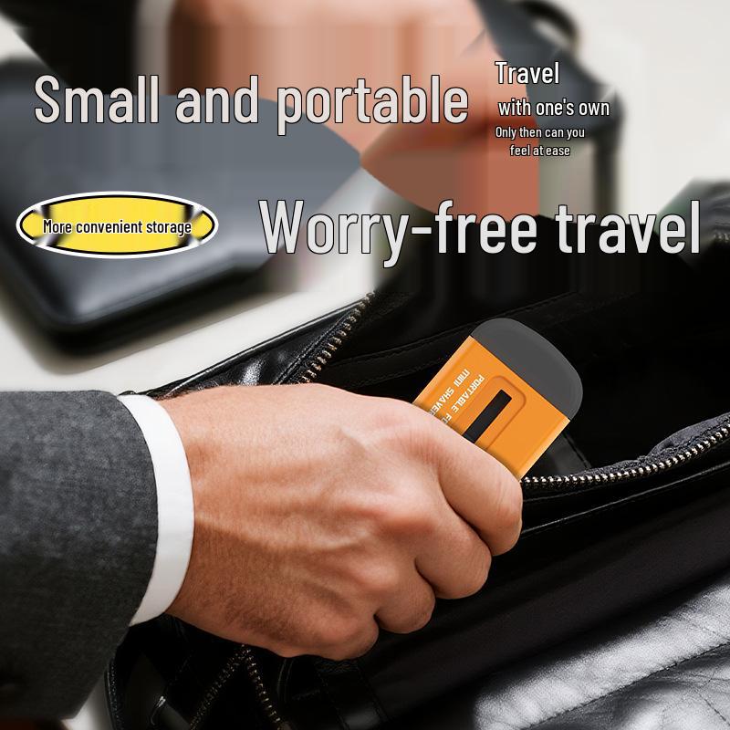 Razor Manual 5-Blade Retractable Portable Shaver for Men and Women's Hair Removal