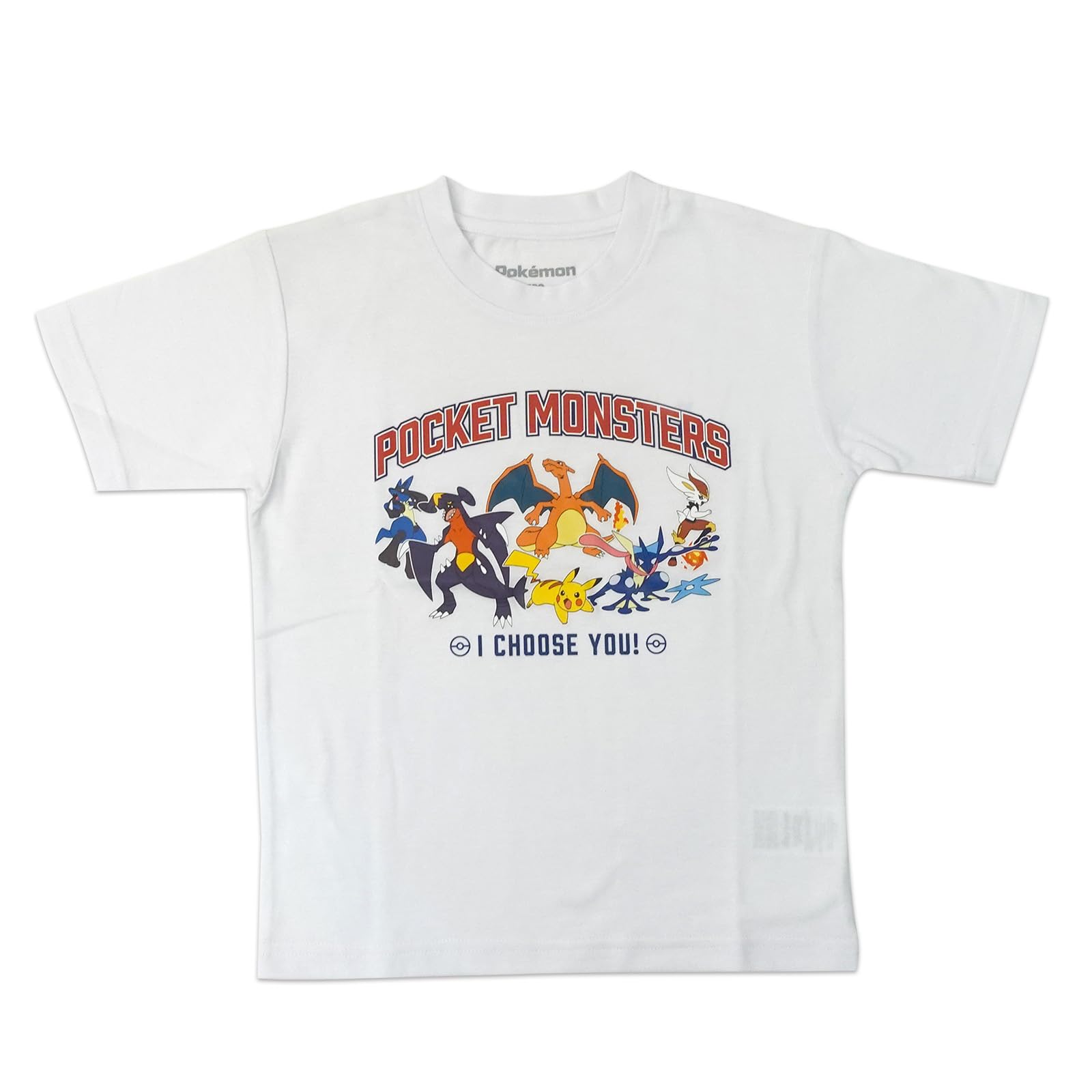 

Fineplus Short Sleeve with Casual and Mosquito Repellent Pokémon T-Shirt Logo, Moisture-Wicking, Quick-Drying, белый